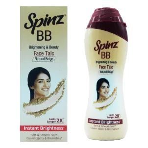 SPINZ-BB Natural-Beige Face Talc-Powder-40g