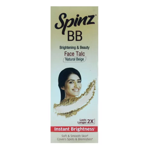 SPINZ-BB Natural-Beige Face Talc-Powder-40g