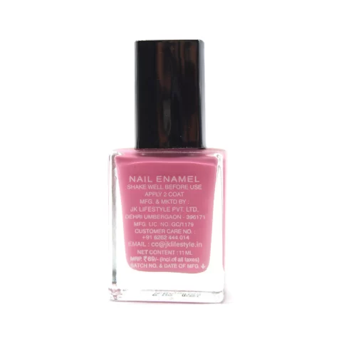 JUICE Long Stay Nail Polish-11ml | Colour - Camille Pink | Colour Code - 365