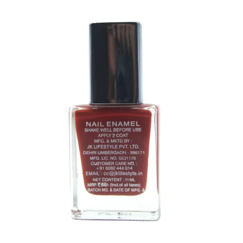 JUICE Long Stay Nail Polish-11ml | Colour - Pugin Red | Colour Code - 316