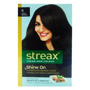 Streax Shine Light-Brown-5 Cream-Hair-Colour