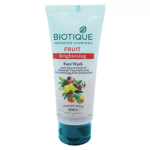 Biotique Fruit Brightening FaceWash-50ml
