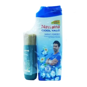 Combo Navratna Cool Talc-100g+Shampoo-40ml