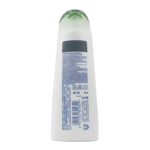 Nutritive Solutions for Weak Hair and hairfall Rescue Shampoo from Dove Green, 80ml