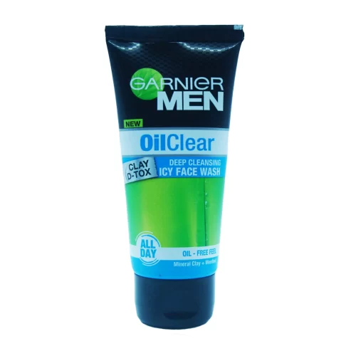 Garnier-Men Mineral-Clay Menthol Facewash-50g