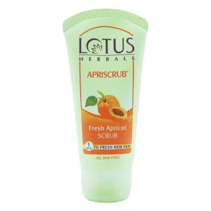 Lotus Herbals Fresh-Apricot Face-Scrub-100g