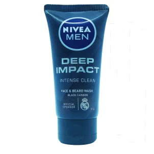 Nivea Men's Deep-Impact Beard-Facewash-50g