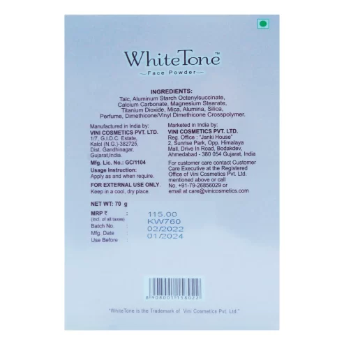 White Tone Face Powder-70g