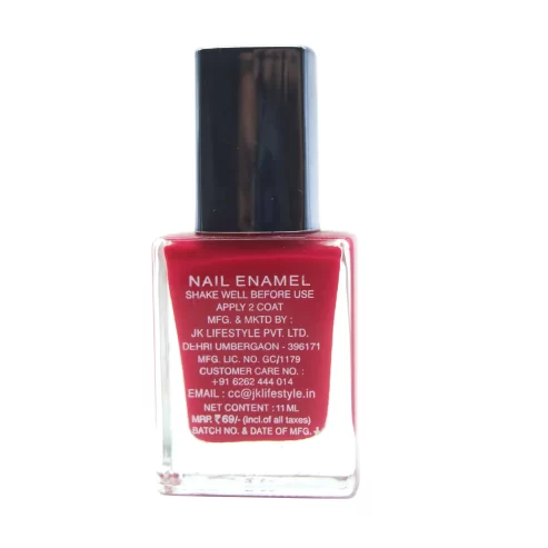 JUICE Long Stay Nail Polish-11ml | Colour - Apple Red | Colour Code - 52
