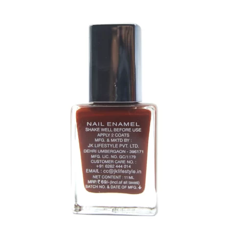 JUICE Long Stay Nail Polish-11ml | Colour - Syrup Brown | Colour Code - 59