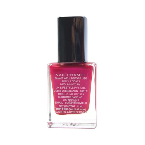 JUICE Long Stay Nail Polish-11ml | Colour - Bubblegum | Colour Code - 06 - Image 2