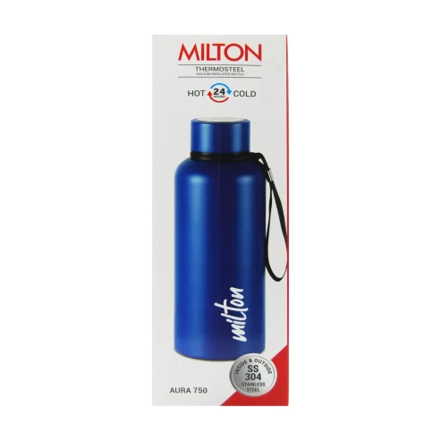 Milton Aura750 Beige Stainless-Steel-Bottle-750ml