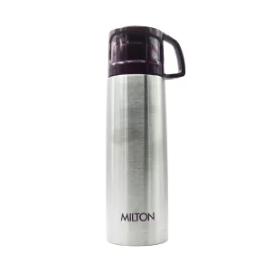 Milton Glassy-750 Purple-Silver Thermosteel-750ml