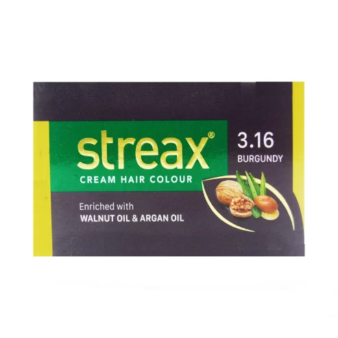 Streax Shine Burgundy-3.16 Cream-Hair-Colour