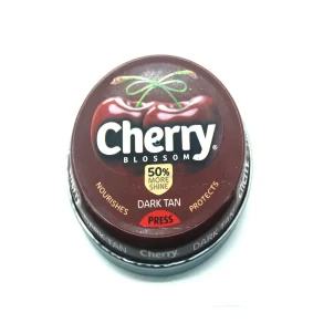 Cherry Box to shine your shoe dark tan colour