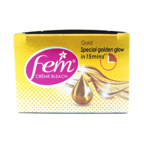 Clear Complexion- Fem Gold bleach Creme-8g