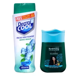 Buy Dermi-Cool-Powder-150g Get-Free Kesh-King-Shampoo-30ml
