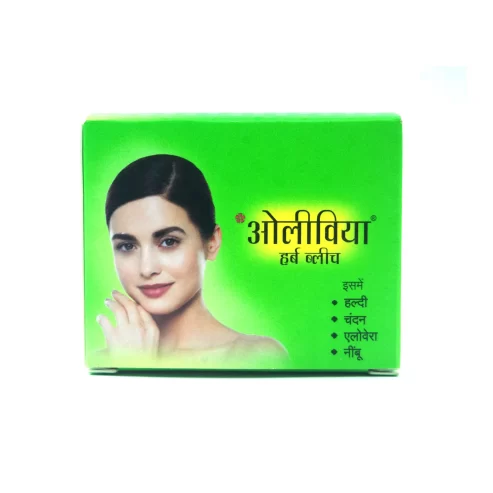 OLIVIA Herb Haldi-Chandan-Aloevera Bleach-Cream-15g